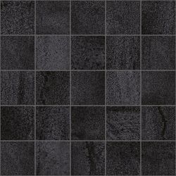MM34034 Декор Metallica мозаичный чёрный 25х25