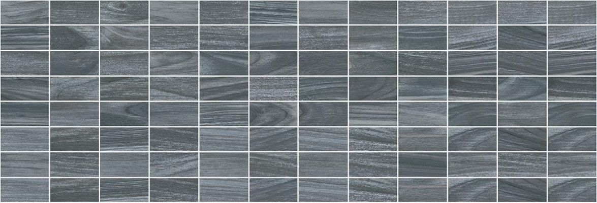 MM60068 Zen Декор мозаичный чёрный 20х60