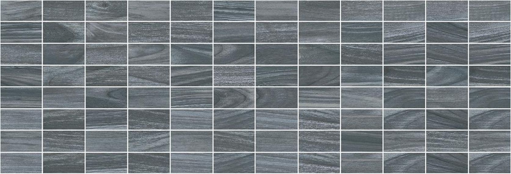 MM60068 Zen Декор мозаичный чёрный 20х60