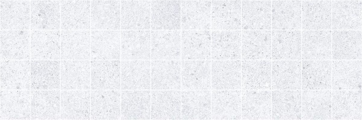 MM60107 Декор Mason мозаичный белый 20х60