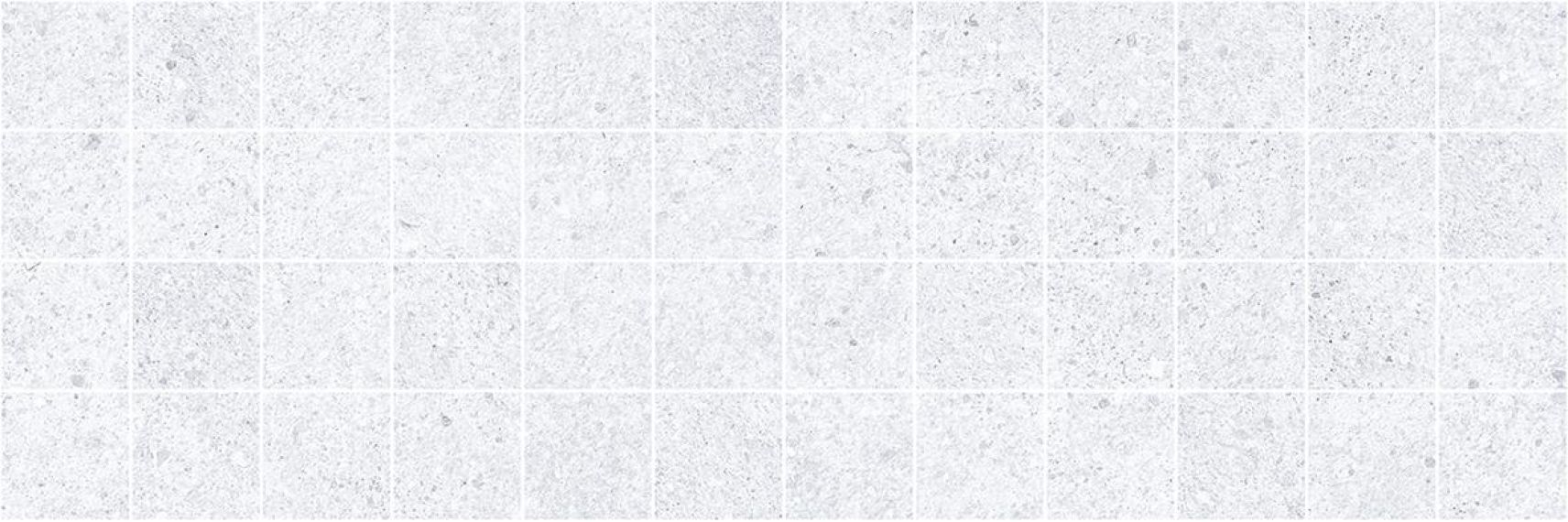MM60107 Декор Mason мозаичный белый 20х60