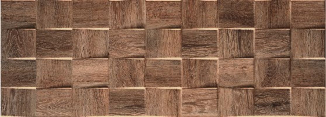 MOSAICO WOOD STYLE NUT (AZJ) 35X90