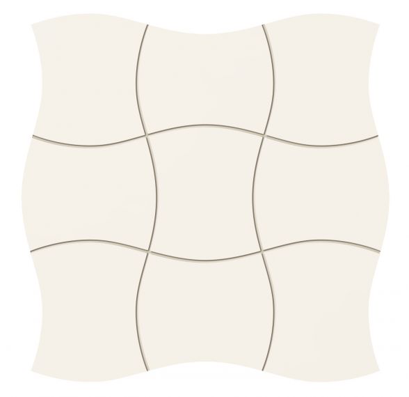 MS-01-162-0293-0293-1-028 Мозаика Royal Place white 29,3x29,3