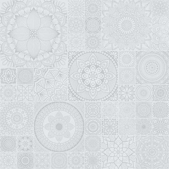 Mandala Bianco 60x60