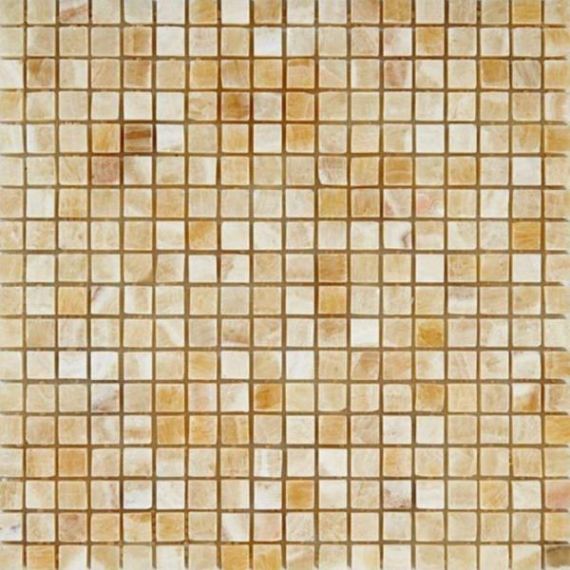 Marble Mosaic Onix Miele 15*15 305*305