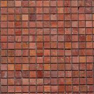 Marble Mosaic Red Travertine 15*15 305*305