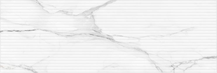 Marble matt white 02 30х90