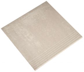 Marte Bocciardato Grigio Egeo Gradino 30x30