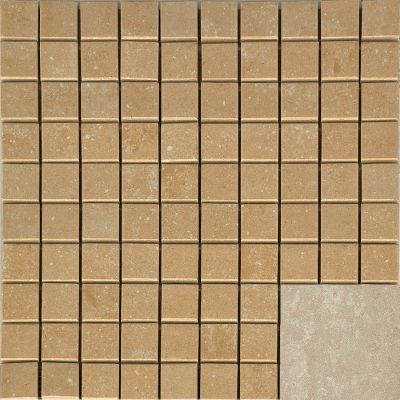 Marte Levigato Botticino Mosaico Su Rete 2.5x2.5 30x30