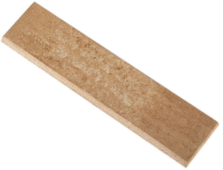 Marte Levigato Bronzetto Battiscopa 7x40