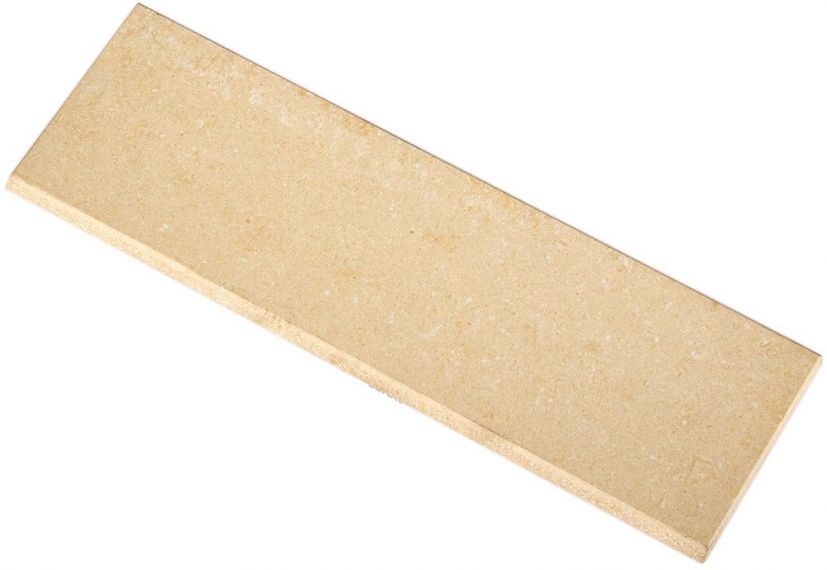 Marte Levigato Crema Marfil Battiscopa 7x40