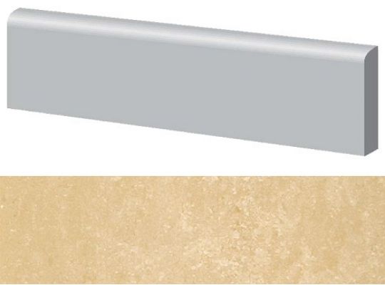 Marte Levigato Crema Marfil Battiscopa 9x30