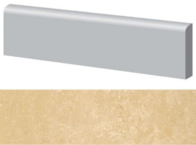 Marte Levigato Crema Marfil Battiscopa 9x30