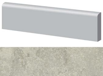 Marte Naturale Grigio Egeo Battiscopa 9x40
