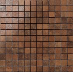 Metal Copper Lappato Mosaico 2.5x2.5 29.75x29.75