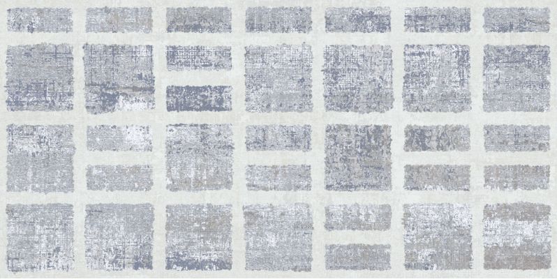 Milano Blue Frame Natural 49,75x99,55