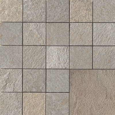 Mineral Chrom Naturale BEIGE Mosaico 6x6 Su Rete 30Х30