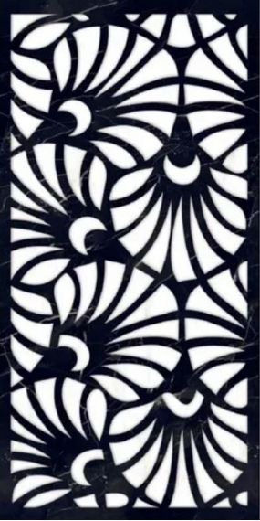Mira Black Decore High gloss 60*120