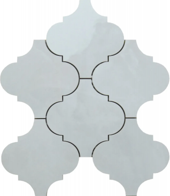Mk.Arabesco Onice LP BIANCO 32,1x37,3