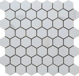 Mk.Syros White Hex. 17.5x20.2