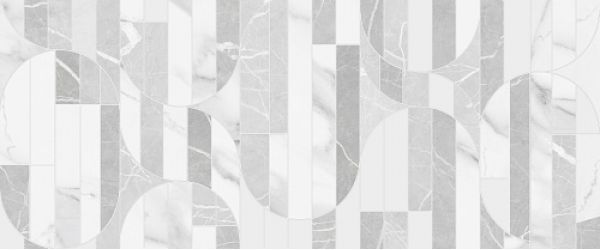 Modello white белый 02 25x60