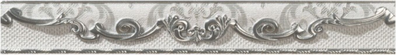 Moldura Poem Plata-Perla 3.5x25