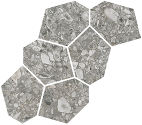 Mosaico Aymaras Cemento 24.2x39.5