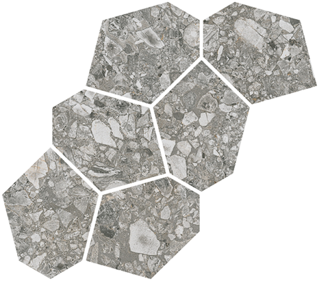 Mosaico Aymaras Cemento 24.2x39.5