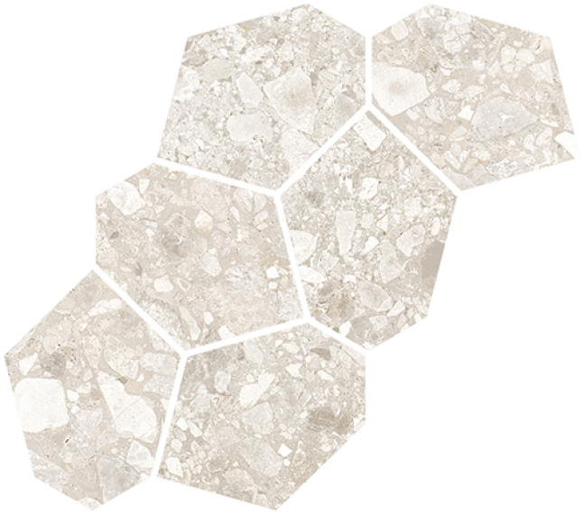 Mosaico Aymaras Marfil 24.2x39.5