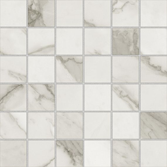 Mosaico Calacatta Lux Silver 29,8*29,8