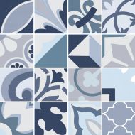 Mosaico Lumier Blue 30x30