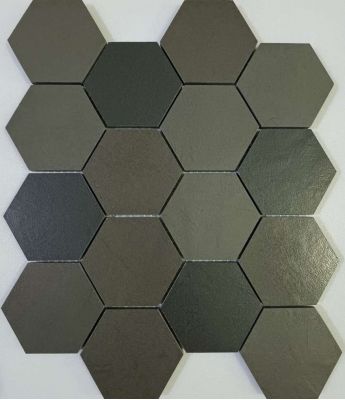 Mosaico Resina Black + Havana + Tobacco чип 72х82