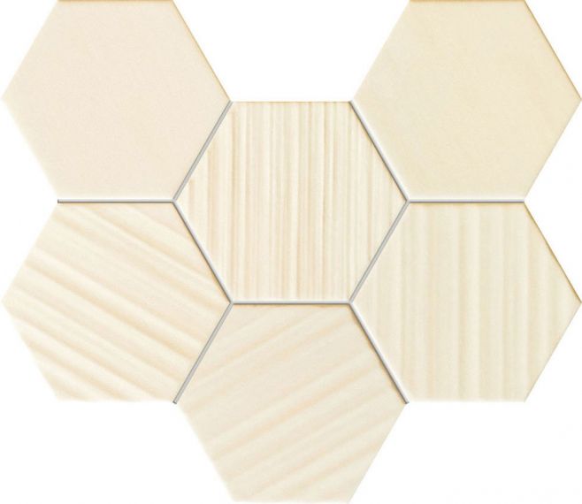 Ms-Horizon hex ivory 28,9x22,1