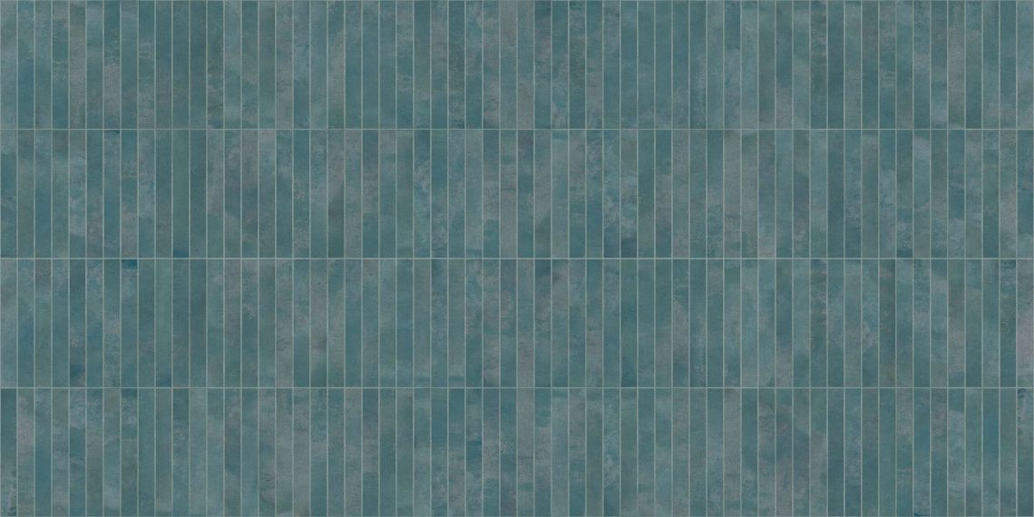 NTTVL99841GC Керамогранит Melu Teal Glossy Carving 60x120
