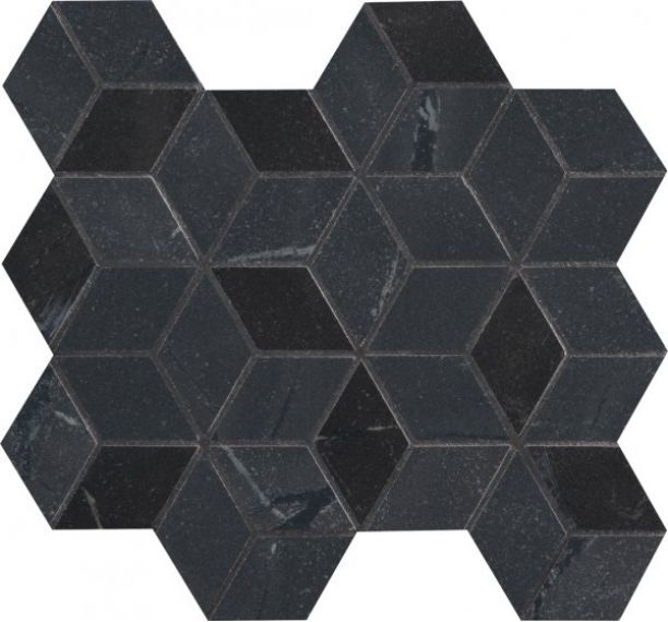Newluxe Black Tessere Rombi 26х28