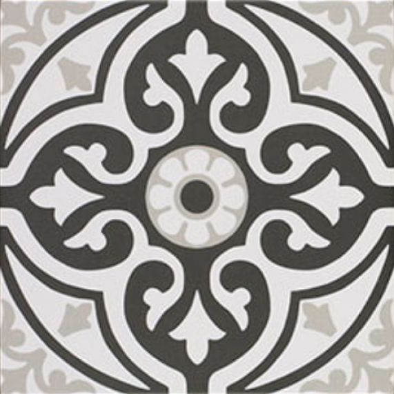 Normandy White Centro 20х20