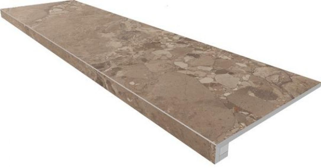 OM03 Oceanmist неполированный 33x120+ Подступенок (14.5x120))