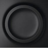 Opal Black Satin 25x25