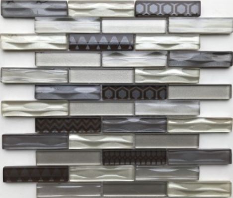 Optima Brown (стекло) 23*98 300*300