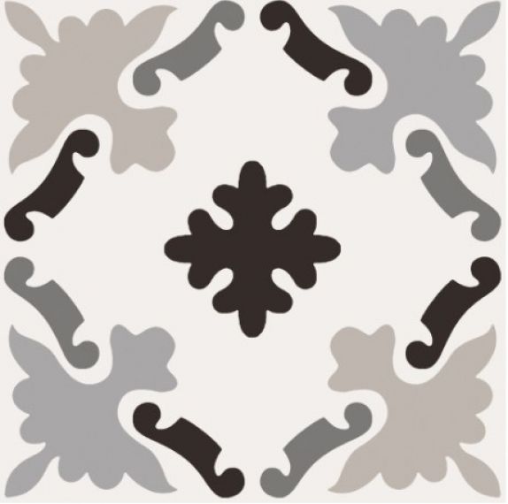 PBW03 patchwork black&white 03 20x20