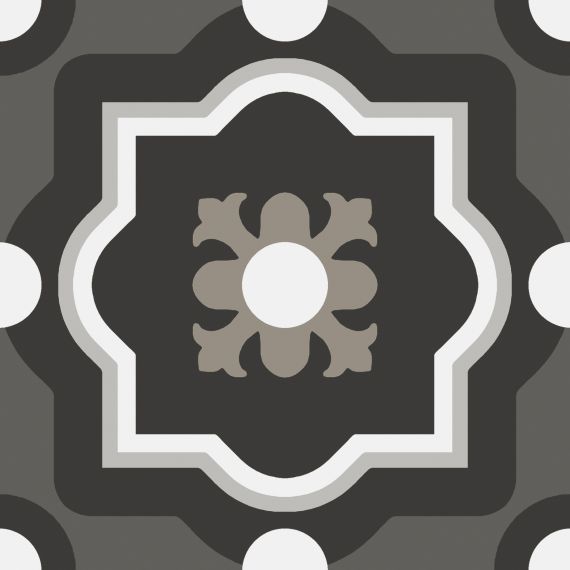 PBW04 patchwork black&white 04 20x20