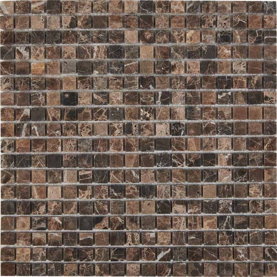 PIX219 Мозаика из мрамора 15x15 305х305x4