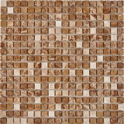 PIX221 Мозаика из мрамора 15x15 305х305x4