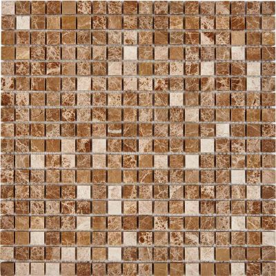 PIX221 Мозаика из мрамора 15x15 305х305x4