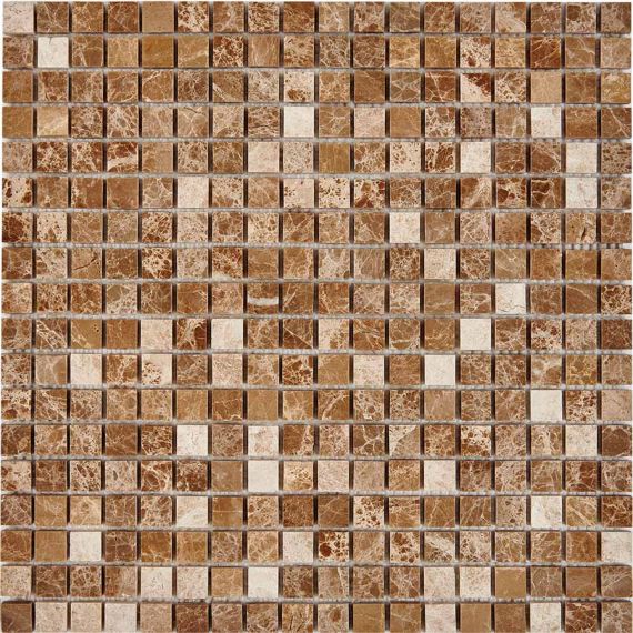 PIX221 Мозаика из мрамора 15x15 305х305x4
