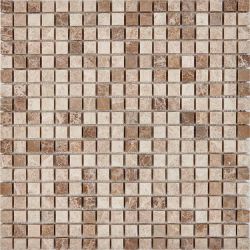 PIX224 Мозаика из мрамора 15x15 305х305x4