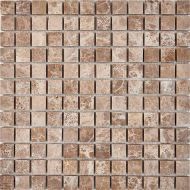 PIX225 Мозаика из мрамора 23x23 305х305x6