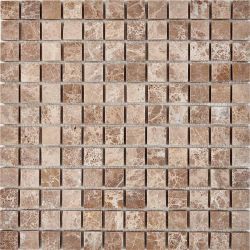 PIX225 Мозаика из мрамора 23x23 305х305x6