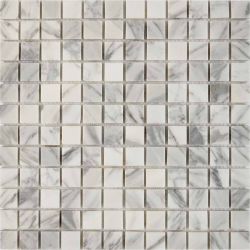 PIX242 Мозаика из мрамора 23x23 305х305x6