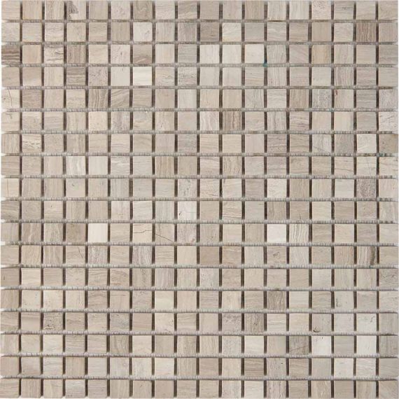 PIX255 Мозаика из мрамора 15x15 305х305x4